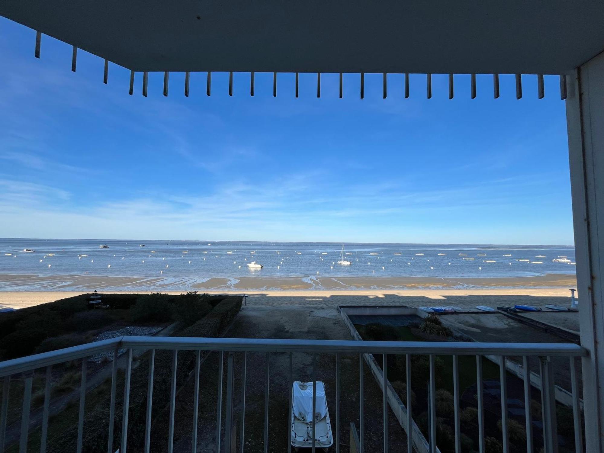 Duplex T1 Vue Mer A Arcachon - Acces Direct Plage - Quartier Aiguillon - Fr-1-319-71 ภายนอก รูปภาพ